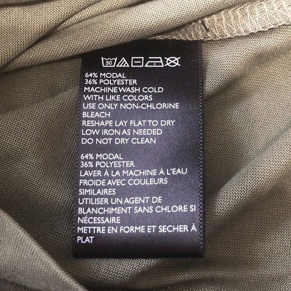 URBAN OUTFITTERS Silence + Noise Romper Women's Size Small Olive Tristin V Neck - Picture 7 of 11